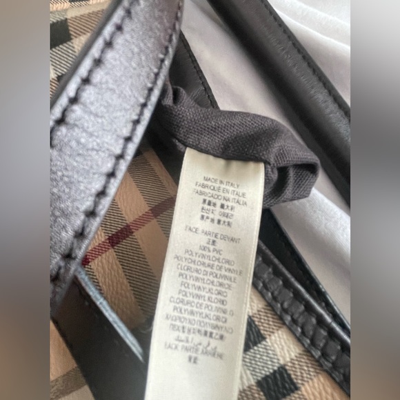 💯 Authentic Burberry Haymarket Medium Check Willenmore Hobo - Great Condition - Picture 6 of 12
